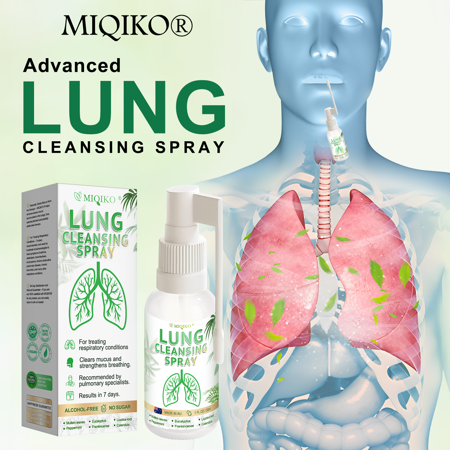 𝐎𝐟𝐟𝐢𝐜𝐢𝐚𝐥 𝐁𝐫𝐚𝐧𝐝 𝐅𝐥𝐚𝐠𝐬𝐡𝐢𝐩 𝐒𝐭𝐨𝐫𝐞👨‍⚕️MIQIKO® 𝐀𝐝𝐯𝐚𝐧𝐜𝐞𝐝 𝐋𝐮𝐧𝐠 𝐂𝐥𝐞𝐚𝐧𝐬𝐢𝐧𝐠 𝐒𝐩𝐫𝐚𝐲(☘️𝐑𝐞𝐜𝐨𝐦𝐦𝐞𝐧𝐝𝐞𝐝 𝐛𝐲 𝐋𝐮𝐧𝐠 𝐒𝐩𝐞𝐜𝐢𝐚𝐥𝐢𝐬𝐭𝐬☘️)