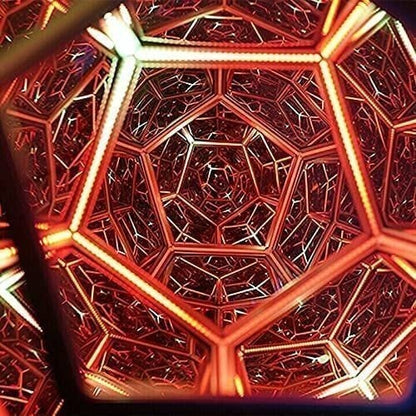 (🎁2024 New Year Hot Sale🎁 49% Off🎁)Infinite Dodecahedron Color Art Light - ADFIRE