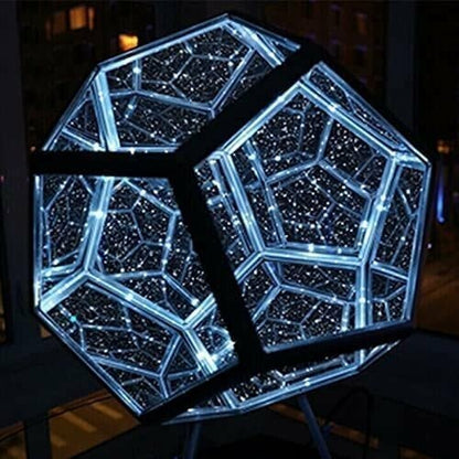(🎁2024 New Year Hot Sale🎁 49% Off🎁)Infinite Dodecahedron Color Art Light - ADFIRE
