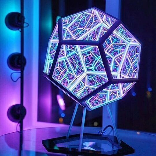 (🎁2024 New Year Hot Sale🎁 49% Off🎁)Infinite Dodecahedron Color Art Light - ADFIRE