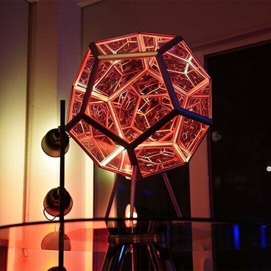 (🎁2024 New Year Hot Sale🎁 49% Off🎁)Infinite Dodecahedron Color Art Light - ADFIRE