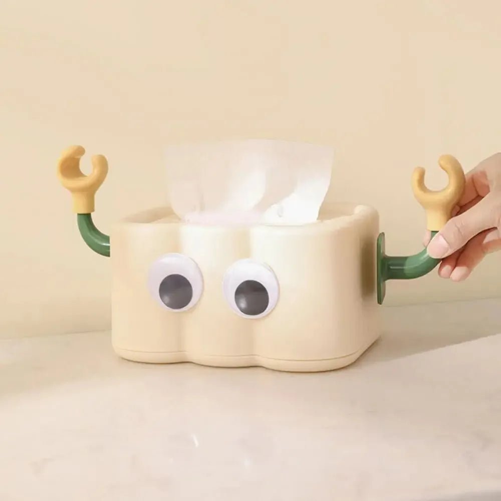 2Pcs DIY Tissue Box Decorative Foot Legs Self - adhesive Multifunctional Trash Can Hand Hook Holder Decoration Decorative Stuff - ADFIRE