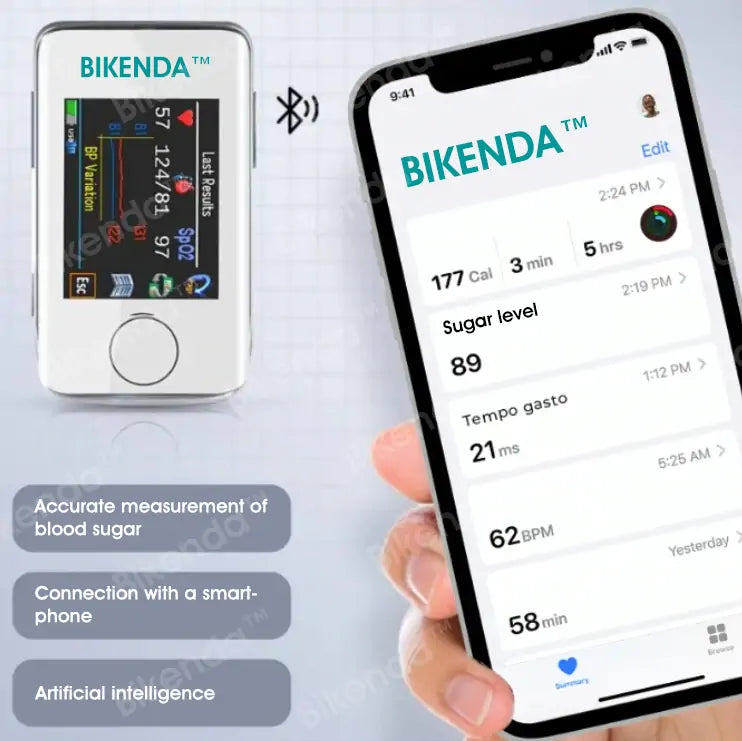 The Best Christmas Gift: Bikenda™ Non-Invasive Blood Glucose Meter + Exclusive Gift 99.9% Accuracy🎄 - Recommended by A.M.A.