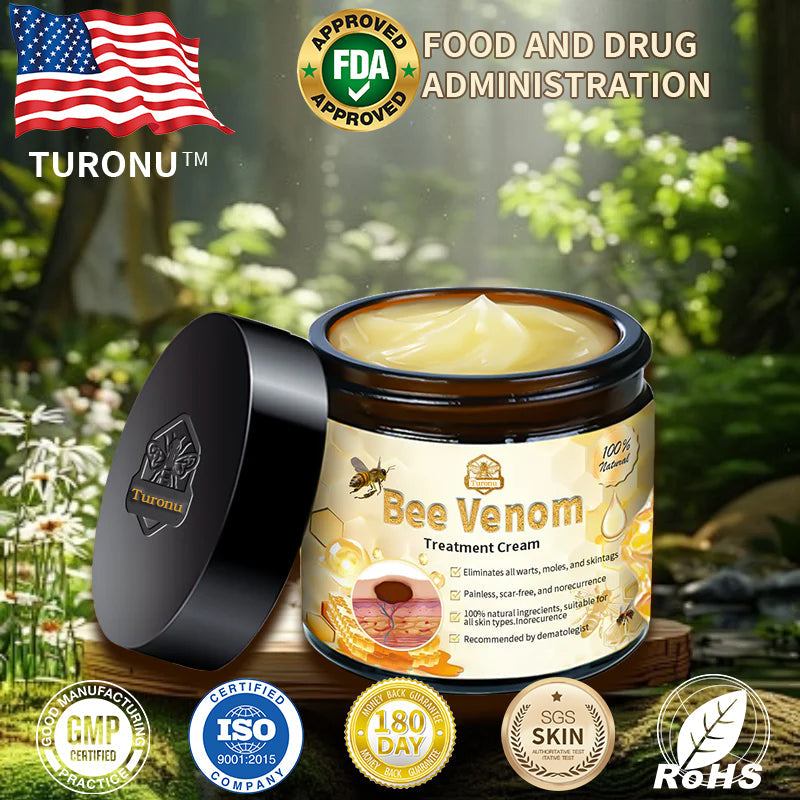 Turonu™ Bee Venom Treatment Cream for Scar Removal, Warts, Skin Tags, Tinea 🐝